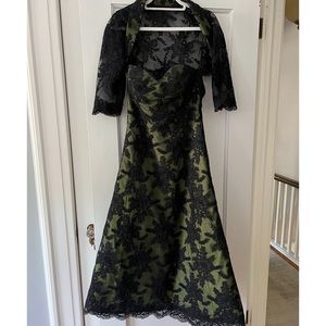 Rose Taft Couture Dress
